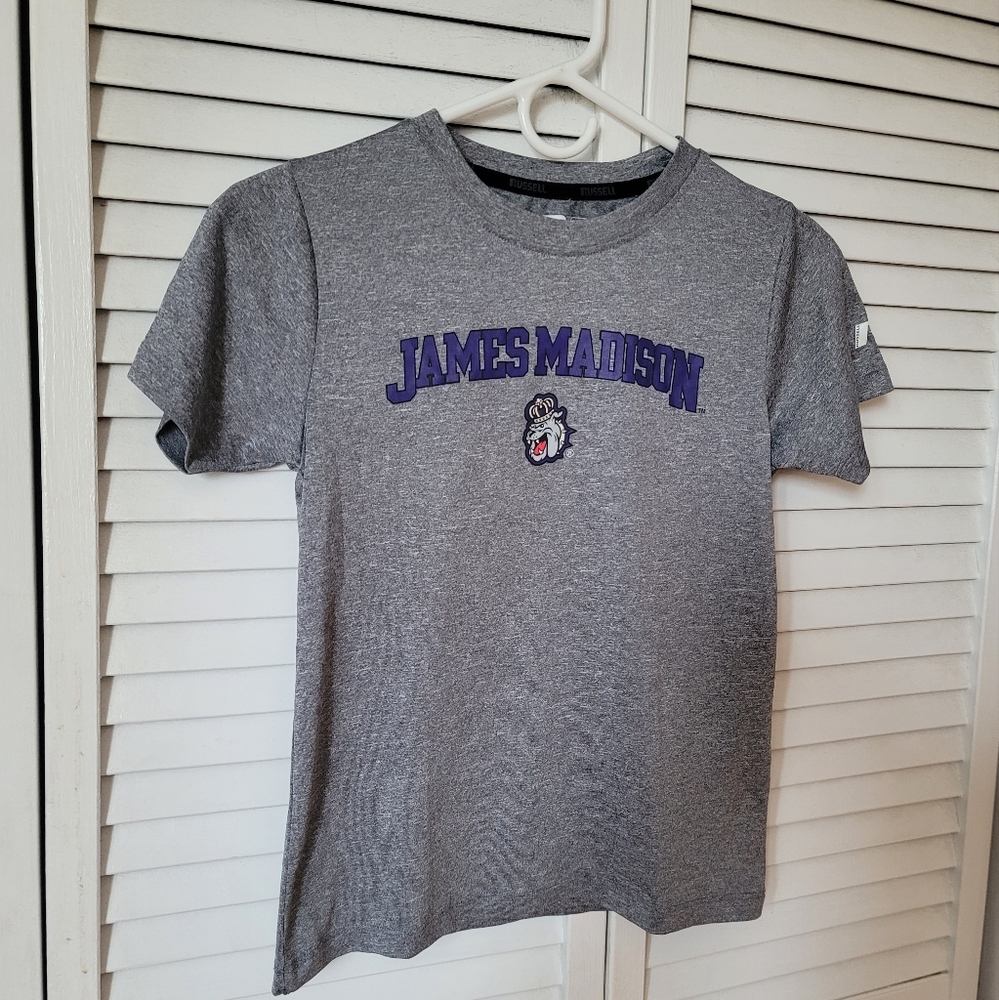 RUSSELL ATHLETIC Boys James Madison College T-Shirt, Size 8 - Picture 3 of 8